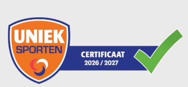 KDO ontvangt Uniek Sporten Certificaat KDO ontvangt Uniek Sporten Certificaat